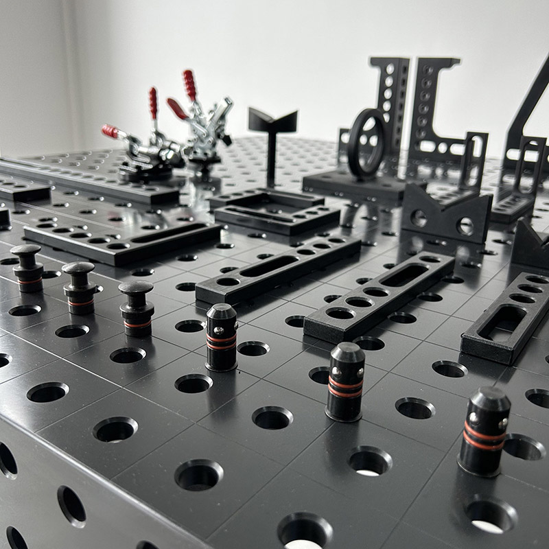 3D Welding Table Detail